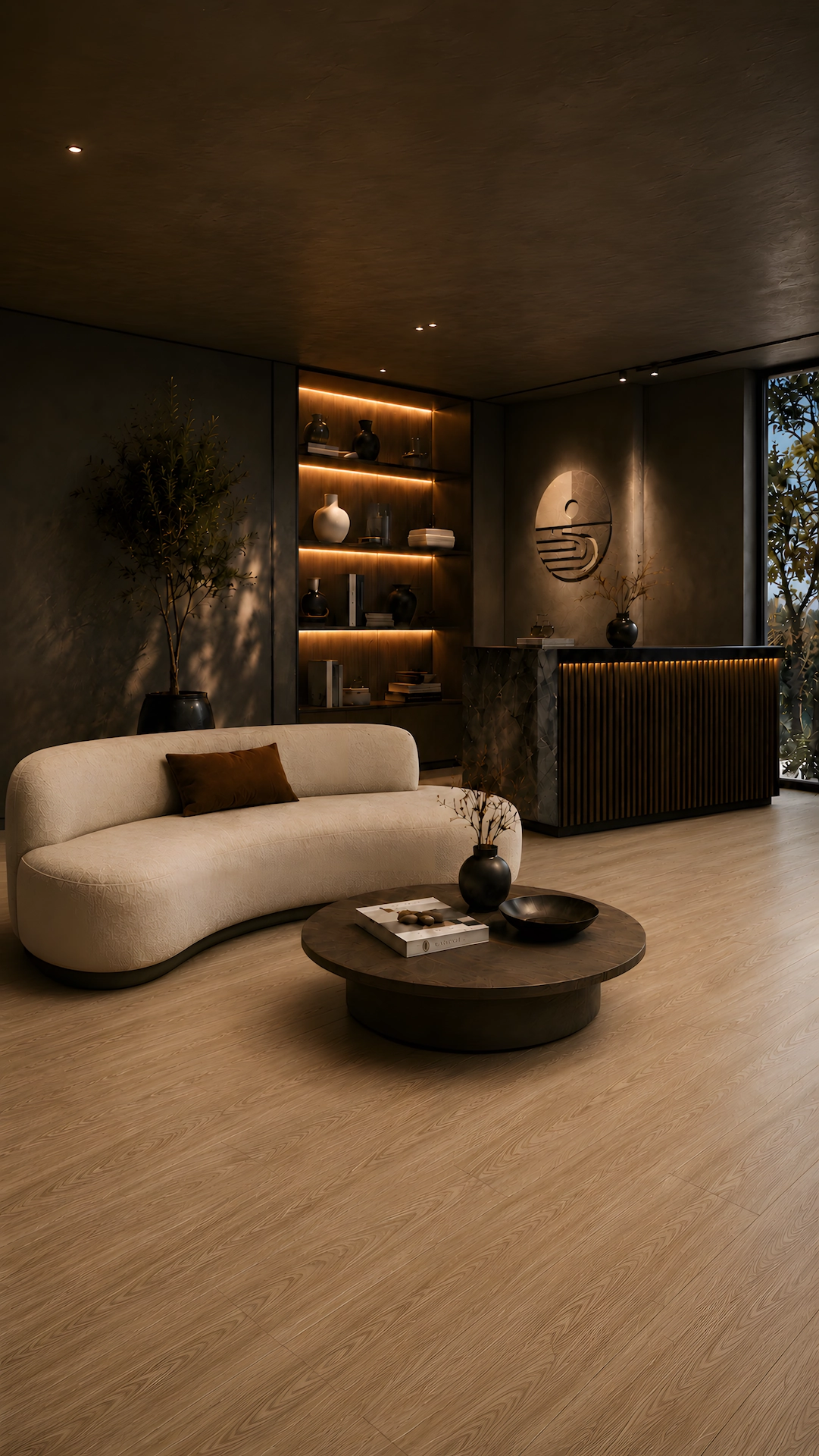 Estancia premium con piso SPC Zen Style